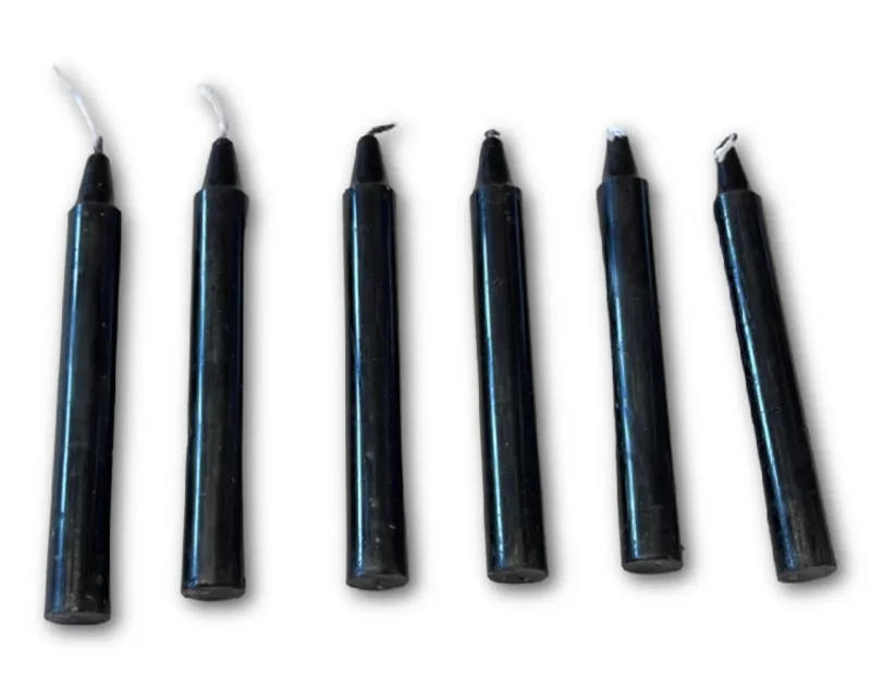 Spell Candles Black