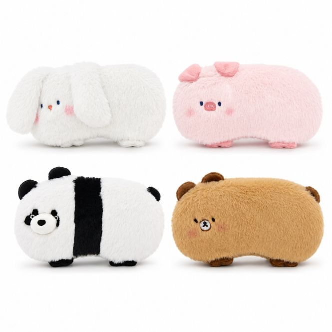 Hovedbilde Mima Fluffy Animal Sovemaske