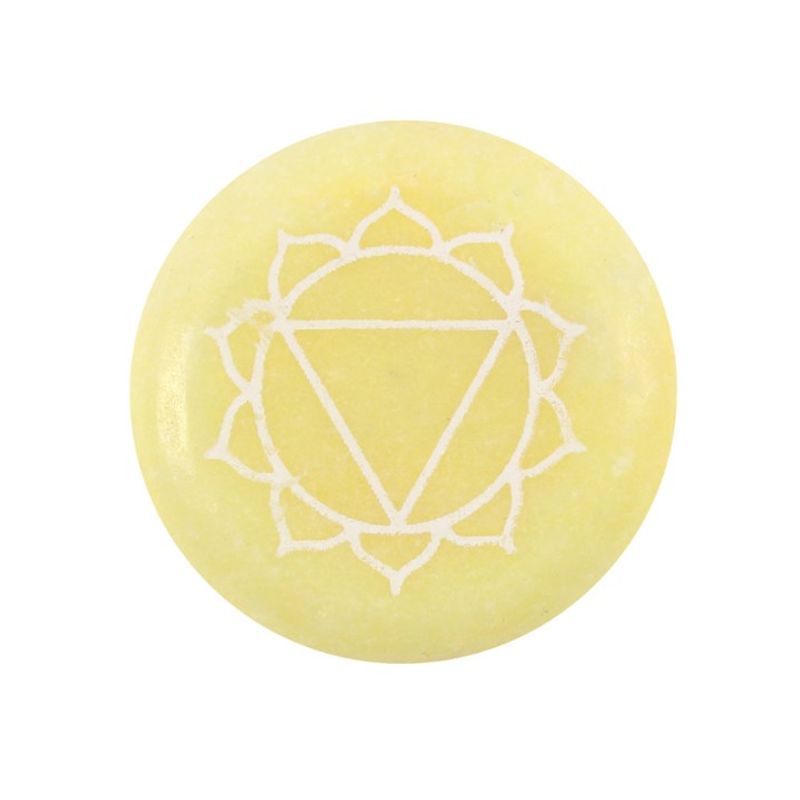 Solar Plexus Chakra Meditation Stone