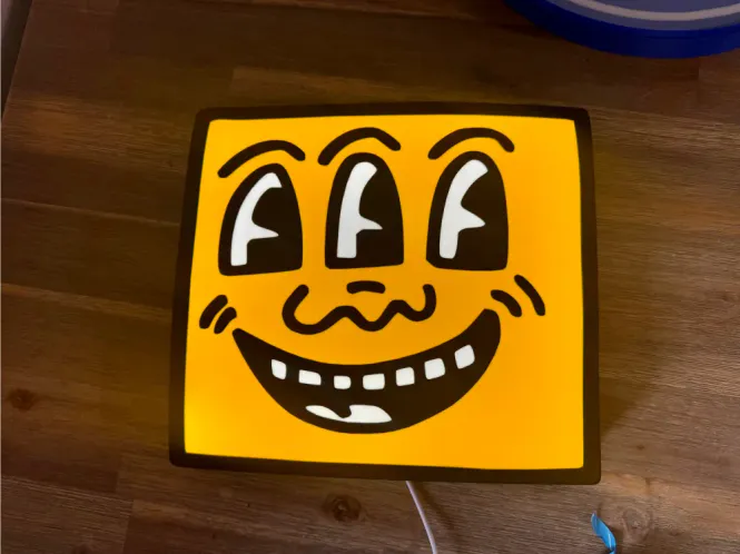 Hovedbilde Pop Art LED-lampe – Smile