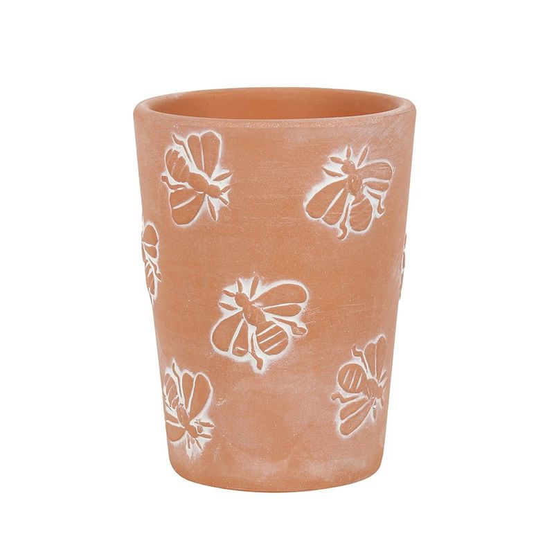 Small Bee Terracotta Pot