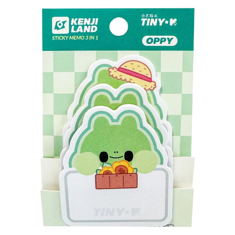 Yatomi 3-in-1 Sticky Memo Tiny-k Oppi