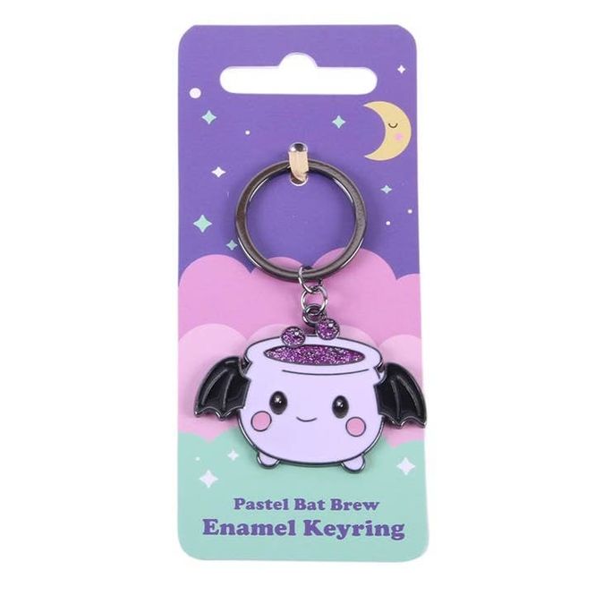 Hovedbilde Pastel Goth kawaii-gryte nøkkelring