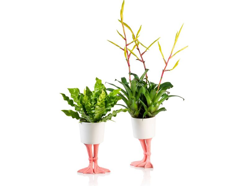 Flamingoføtter blomsterpotte – liten plantepotte