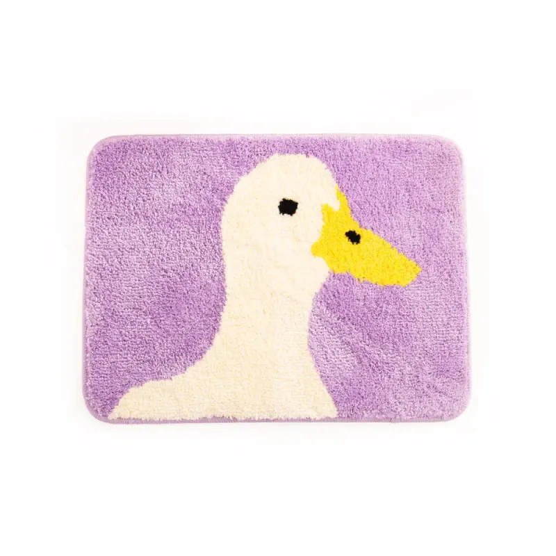 Purple Duck Bath Mat