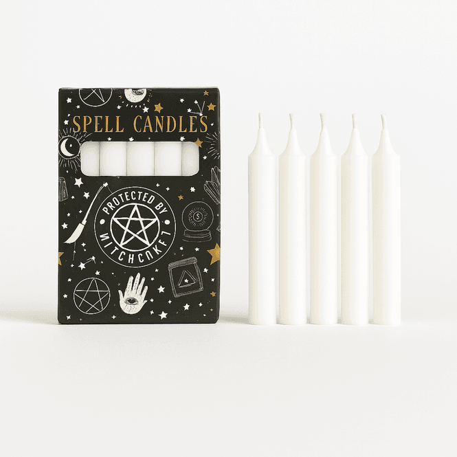 Hovedbilde Spell Candles White