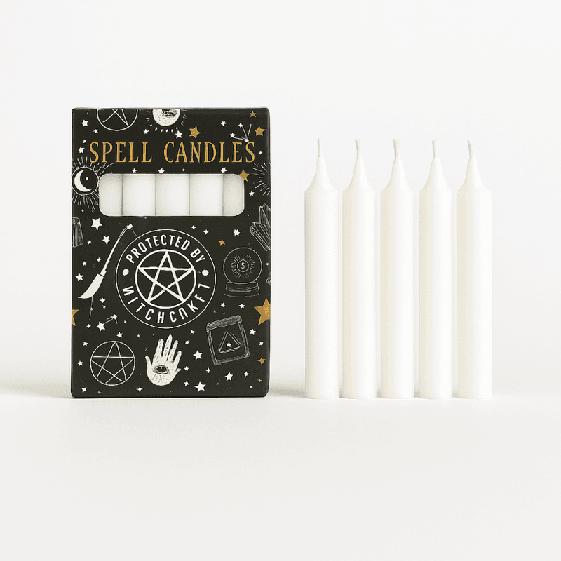 Spell Candles White