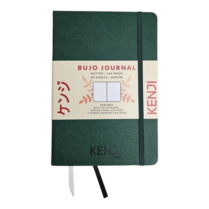 Hovedbilde Bujo Notebook – Grønn
